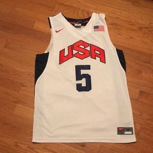 2012 KD basketball USA jersey